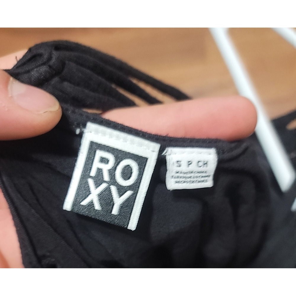 Roxy Black Tank Top S P CH - Super Soft and Stretchy - Picture 8 of 8